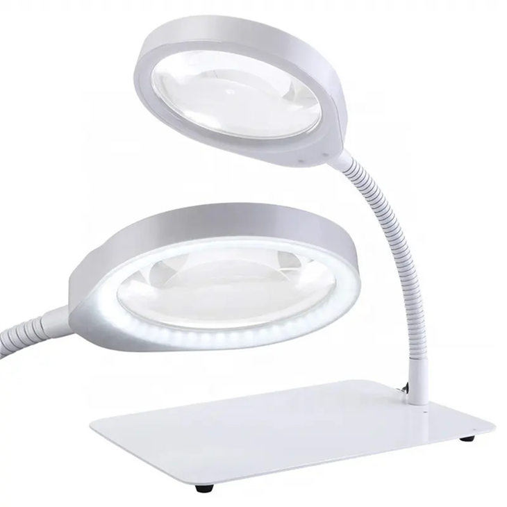Vergrotende leeslamp