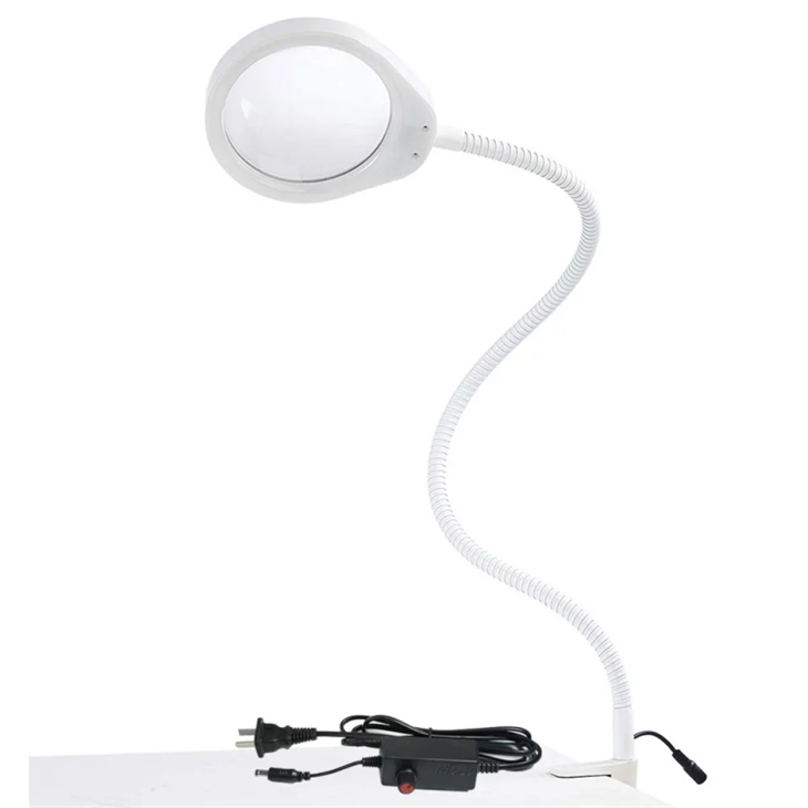 Professioneel vergrootglas met licht