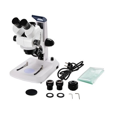 Trinoculaire stereomicroscoop met 0.5X C-mount